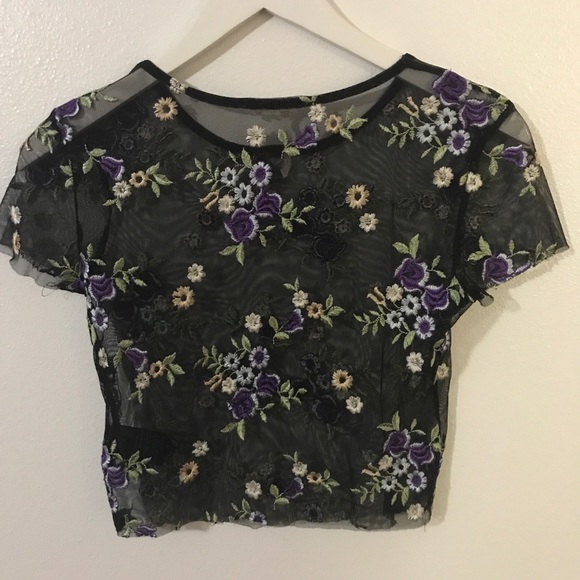 Urban outfitters sheer top - Picture 3 of 5